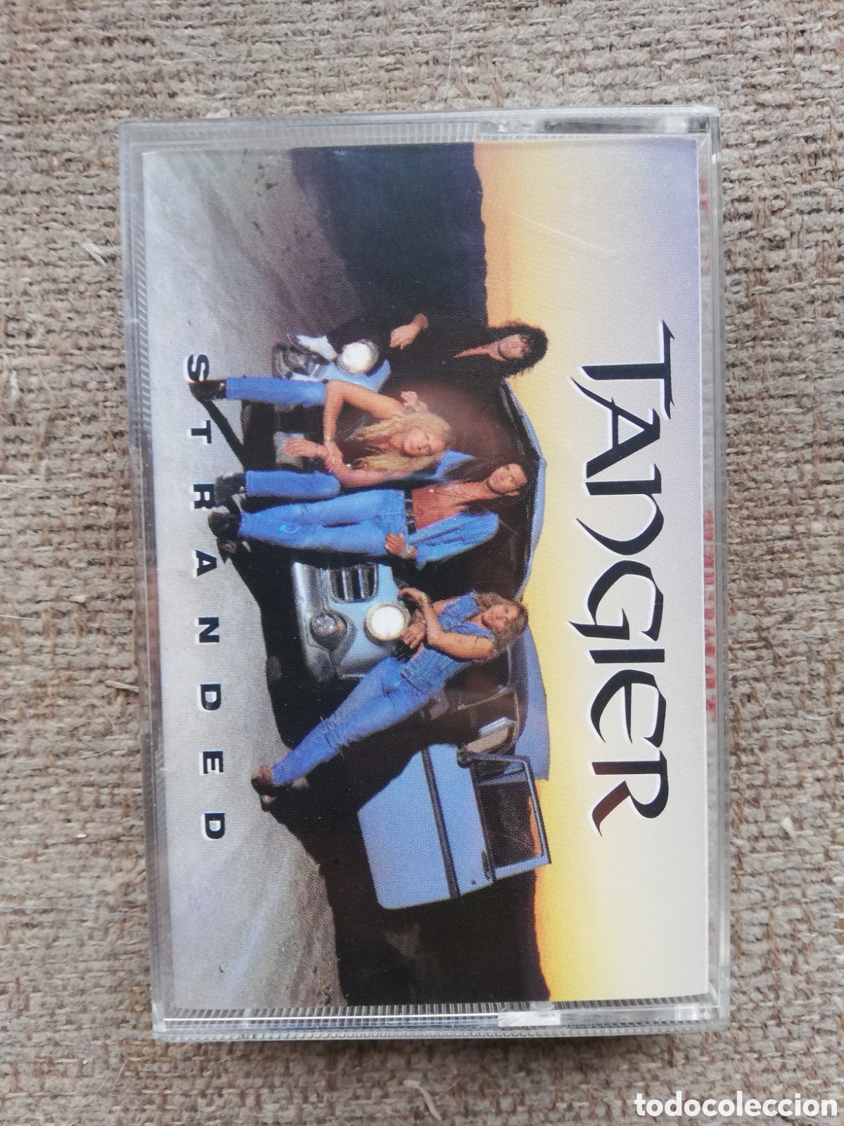 Casetes antiguos: Tangier - Stranded. Casete heavy metal grupo norteamericano