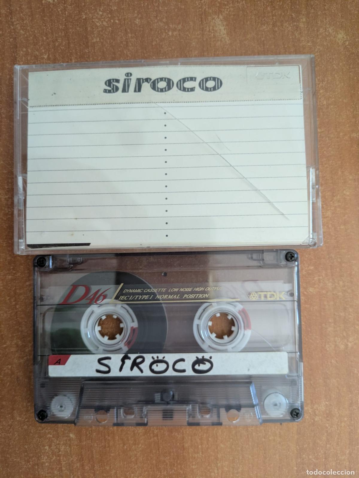 Casetes antiguos: SIROCO. Maqueta. A&ntilde;os 90.