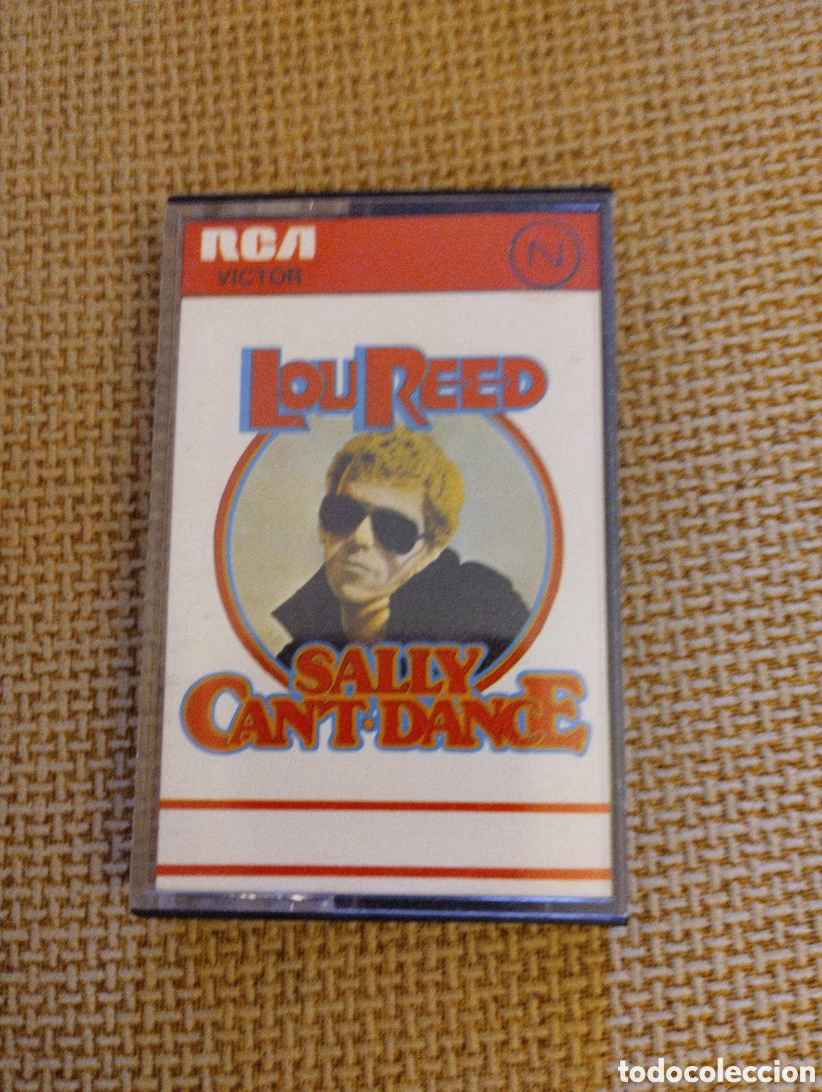 Casetes antiguos: Cinta casete Lou Reed Sally can't Dance