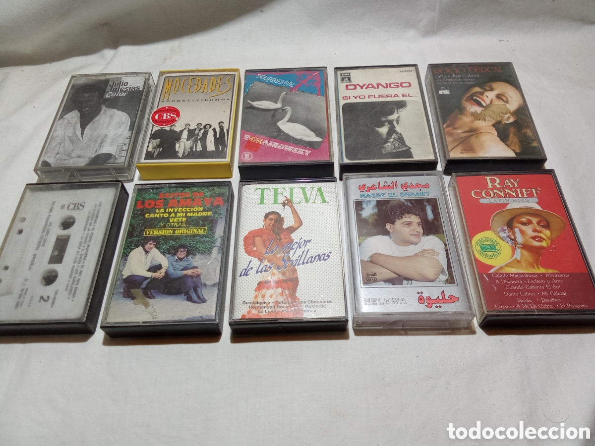 Casetes antiguos: LOTE DE 10 CASSETTES VARIADOS - Foto 1