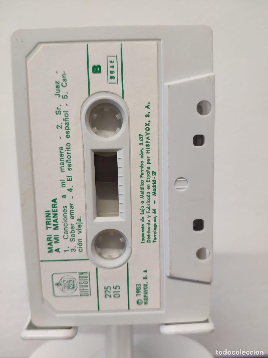 Casetes antiguos: Mari Trini - A Mi Manera (Cassette) - Foto 3