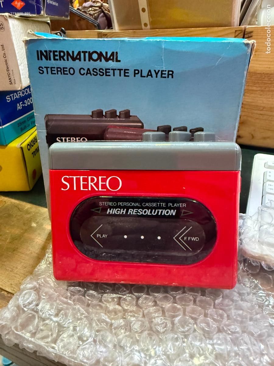 Casetes antiguos: INTERNATIONAL STEREO CASSETTE PLAYER