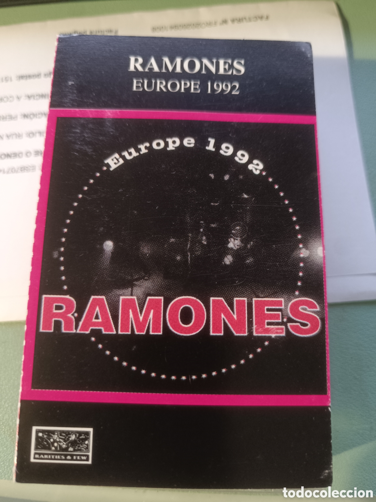 Casetes antiguos: Ramones &ndash; Europe 1992