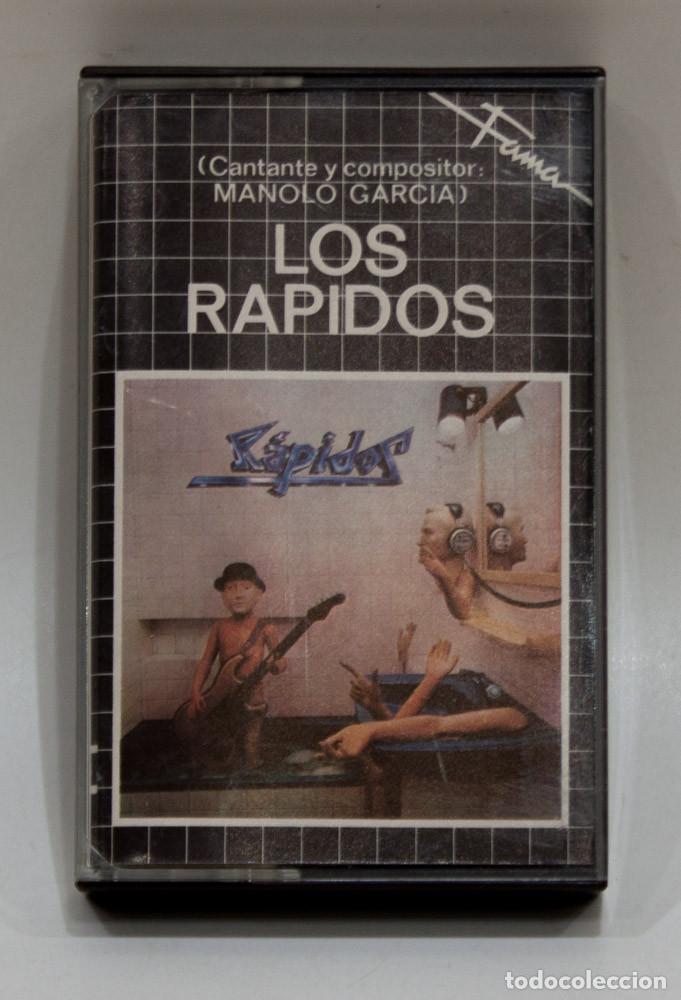 Casetes antiguos: CASETE DE LOS RAPIDOS (CANTANTE Y COMPOSITOR MANOLO GARCIA). EMI. 1986.