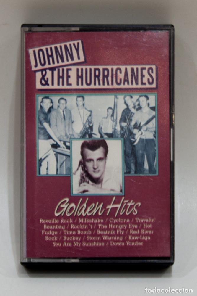 Casetes antiguos: CASETE DE JOHNNY & THE HURRICANES. GOLDEN HITS.