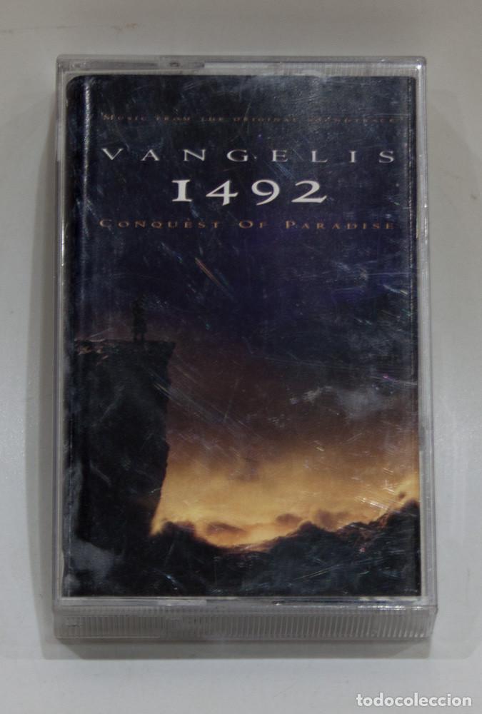Casetes antiguos: CASETE DE VANGELIS. 1492. CONQUEST OF PARADISE.