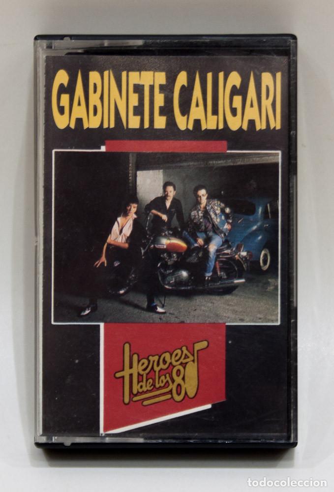 Casetes antiguos: CASETE DE GABINETE CALIGARI. HEROES DE LOS 80. DRO. 1990.