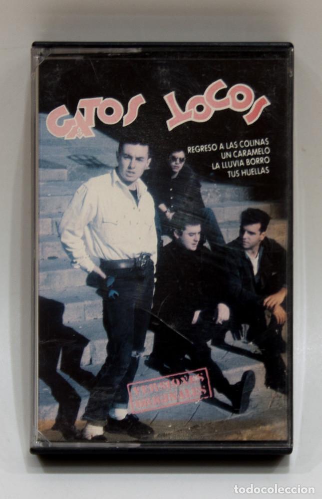 Casetes antiguos: CASETE DE GATOS LOCOS. GRABACIONES ACCIDENTALES. 1990.