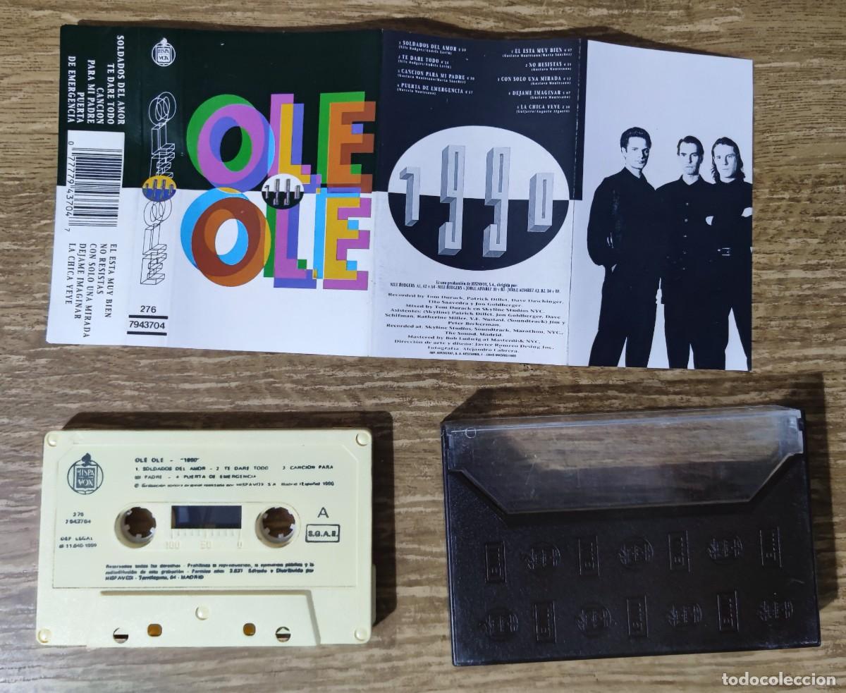 Casetes antiguos: Cassette Ol&eacute; Ol&eacute; - 1990 (1990) - Foto 2