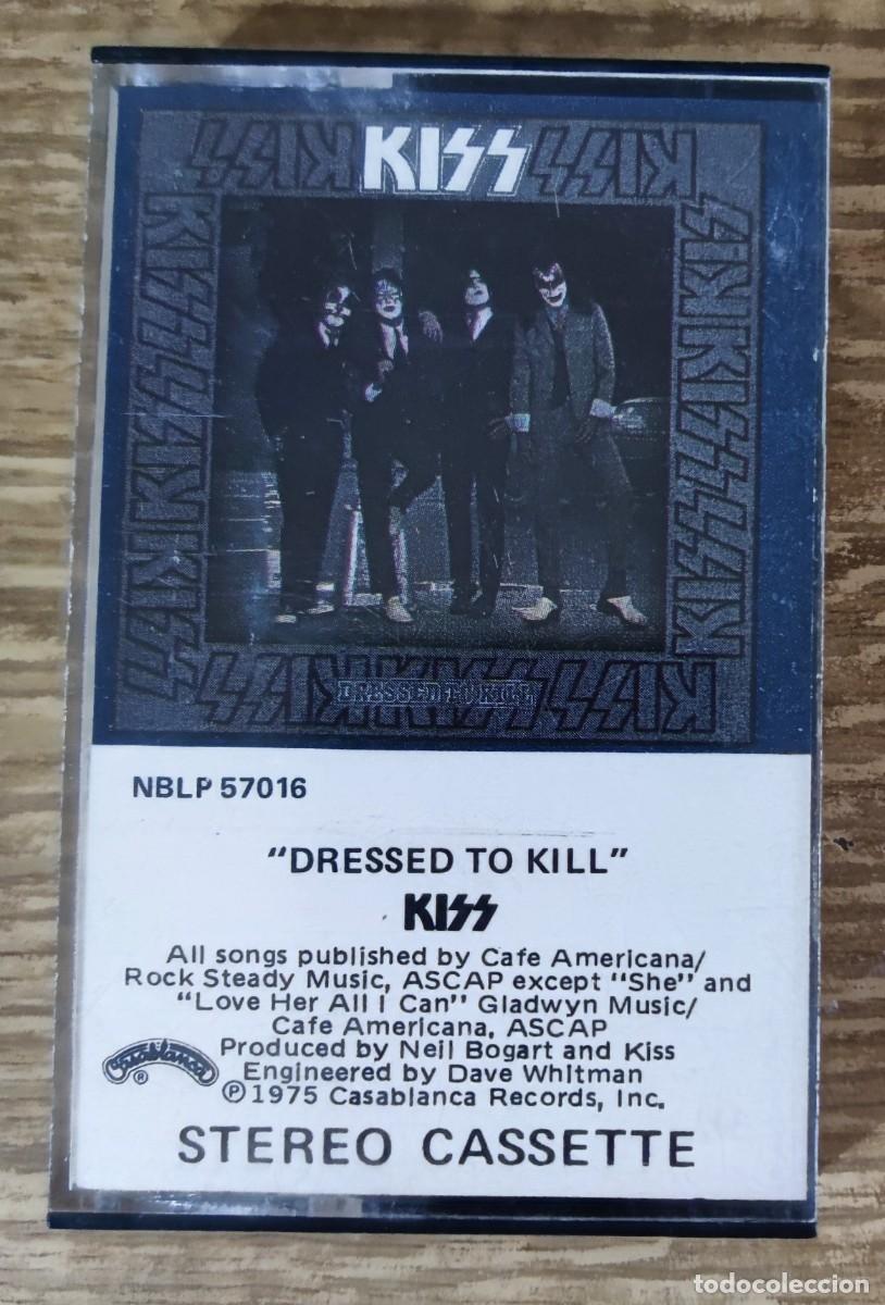 Casetes antiguos: Cassette Kiss - Dressed To Kill (1975) ed. americana