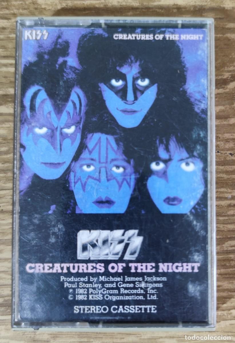 Casetes antiguos: Cassette Kiss - Creatures of the Night (1982) ed. americana