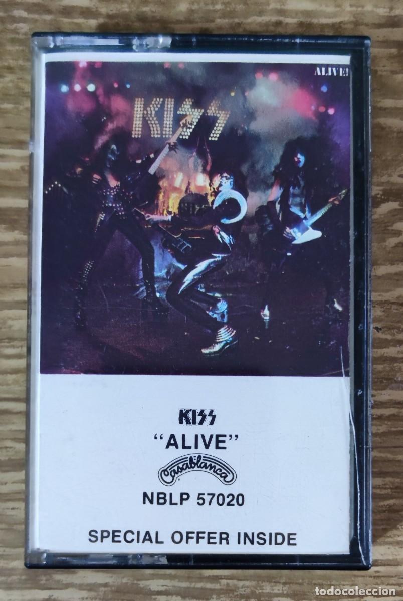 Casetes antiguos: Cassette Kiss - Alive (1975) ed. americana