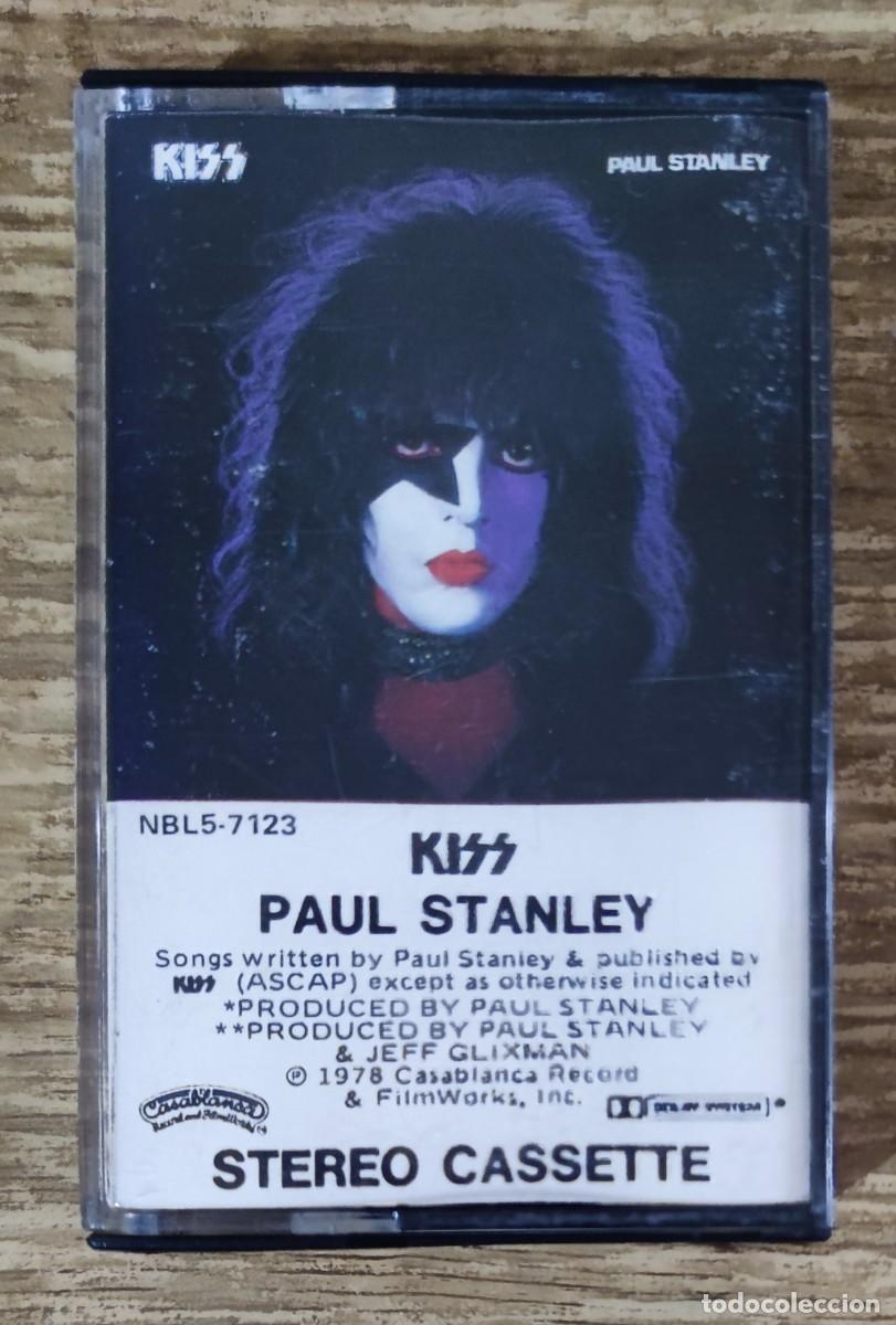 Casetes antiguos: Cassette doble Kiss - Paul Stanley (1978) ed. americana