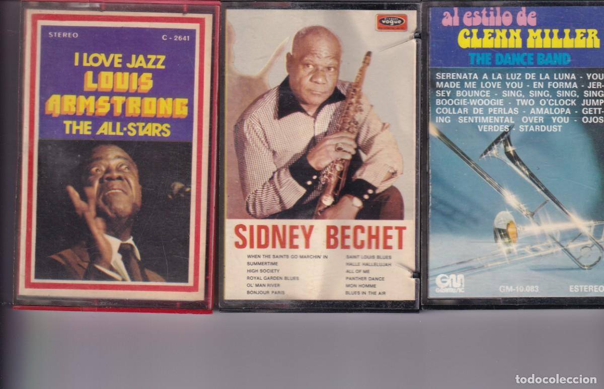 Alte Kassetten: Louis Amstrong - Sidney Bechet - Glenn Miller