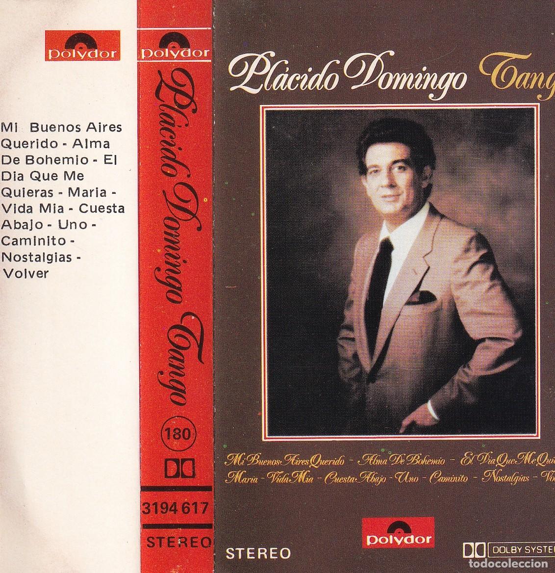 Cassettes Anciennes: Pl&aacute;cido Domingo - Tango