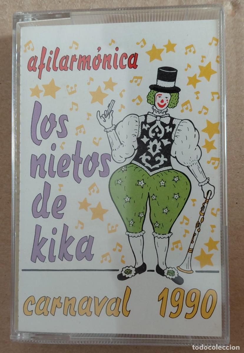 Casetes antiguos: AFILARMONICA LOS NIETOS DE KIKA CARNAVAL-90 DISCAN 1990
