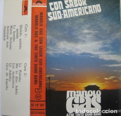 Cassetes antigas: Manolo Gas - Con sabor sud-americano