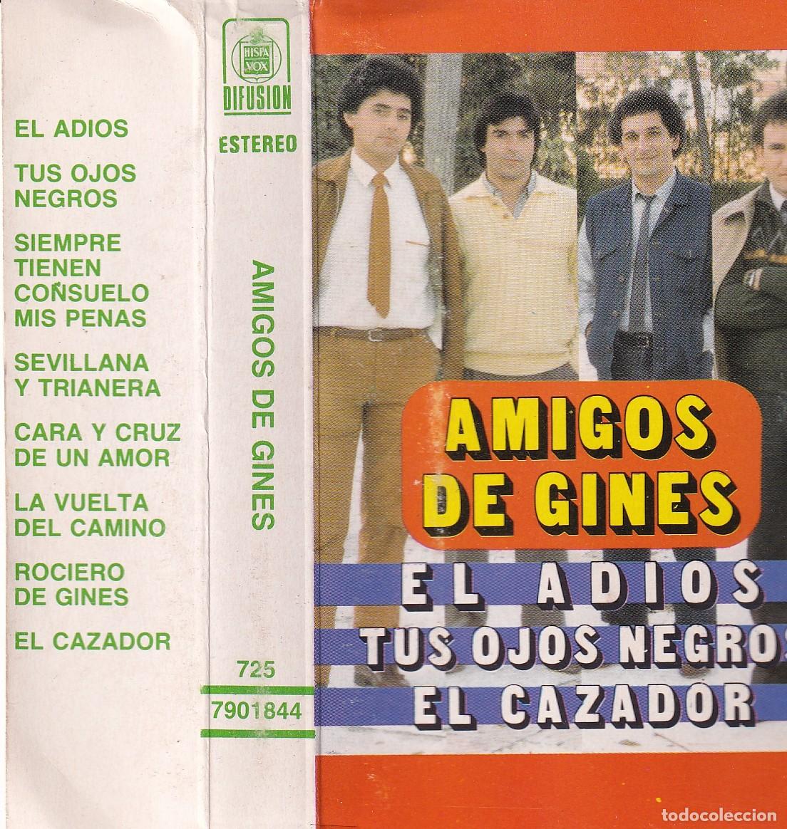 Casetes antiguos: Amigos de Gin&eacute;s - El adi&oacute;s - Foto 1