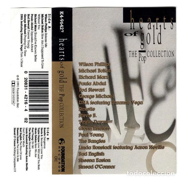 Cassetes antigas: Varios &ndash; Hearts Of Gold: The Pop Collection