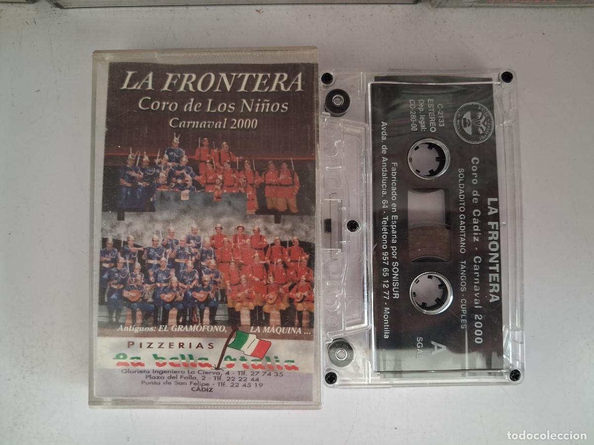 Casetes antiguos: CINTA CASETE CARNAVAL CADIZ LA FRONTERA - CORO LOS NI&Ntilde;OS