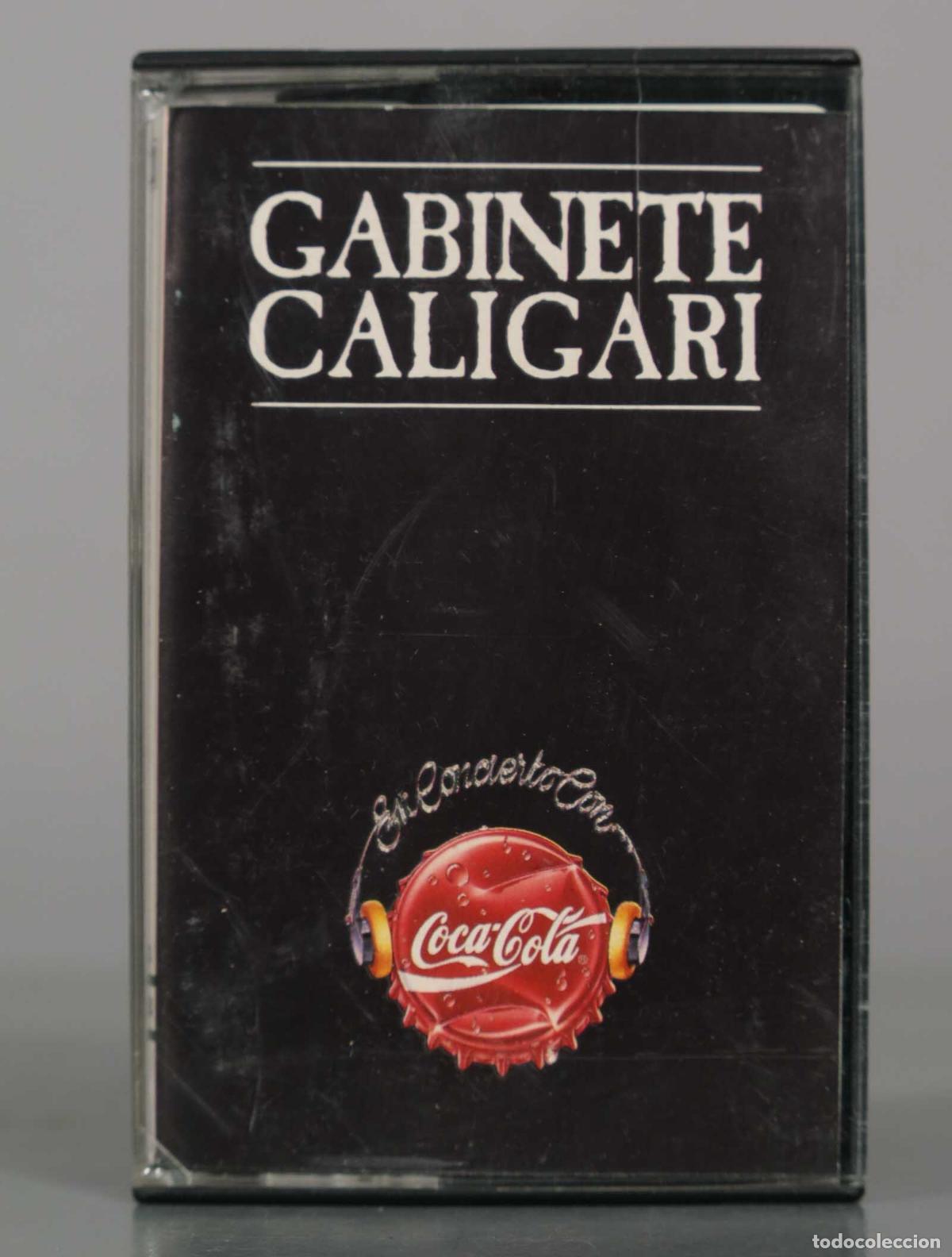 Casetes antiguos: CASSETTE. Gabinete Caligari - En Concierto Con Coca-Cola