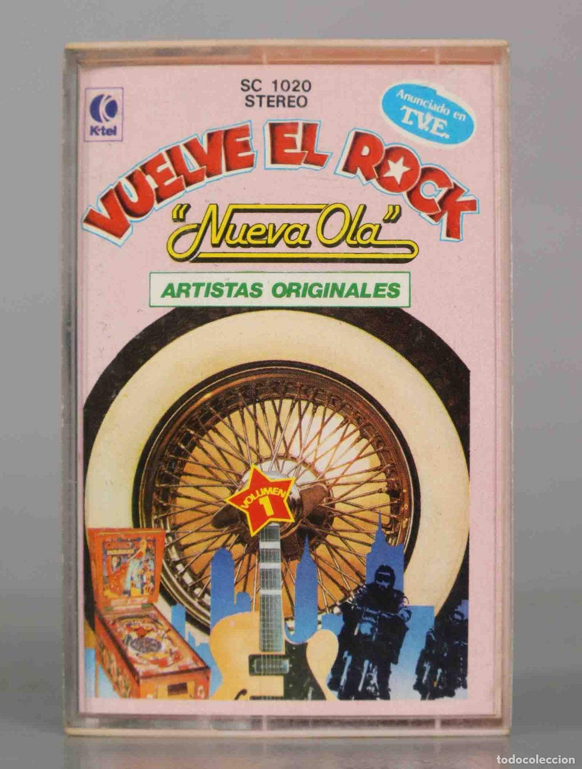 Casetes antiguos: CASSETTE. Vuelve el Rock - Nueva Ola Vol. 1 - Varios Artistas