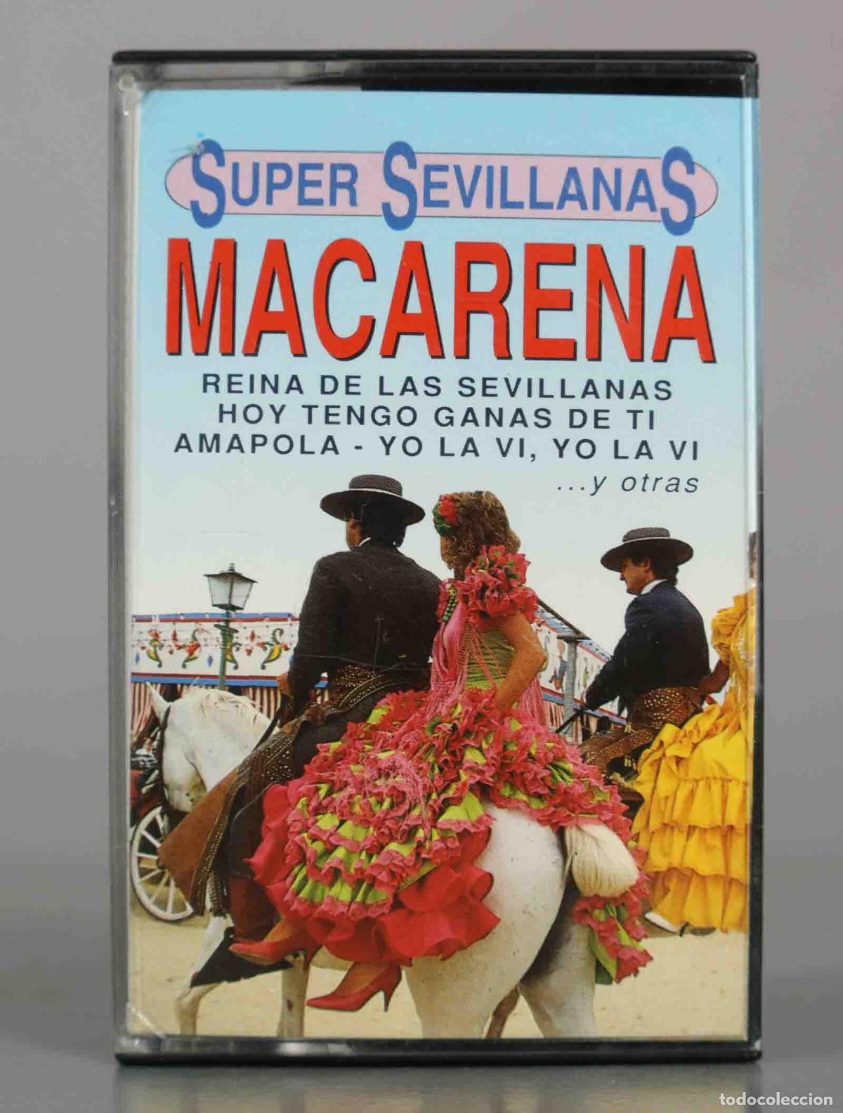 Casetes antiguos: CASSETTE. Super Sevillanas Macarena - Los Mairena