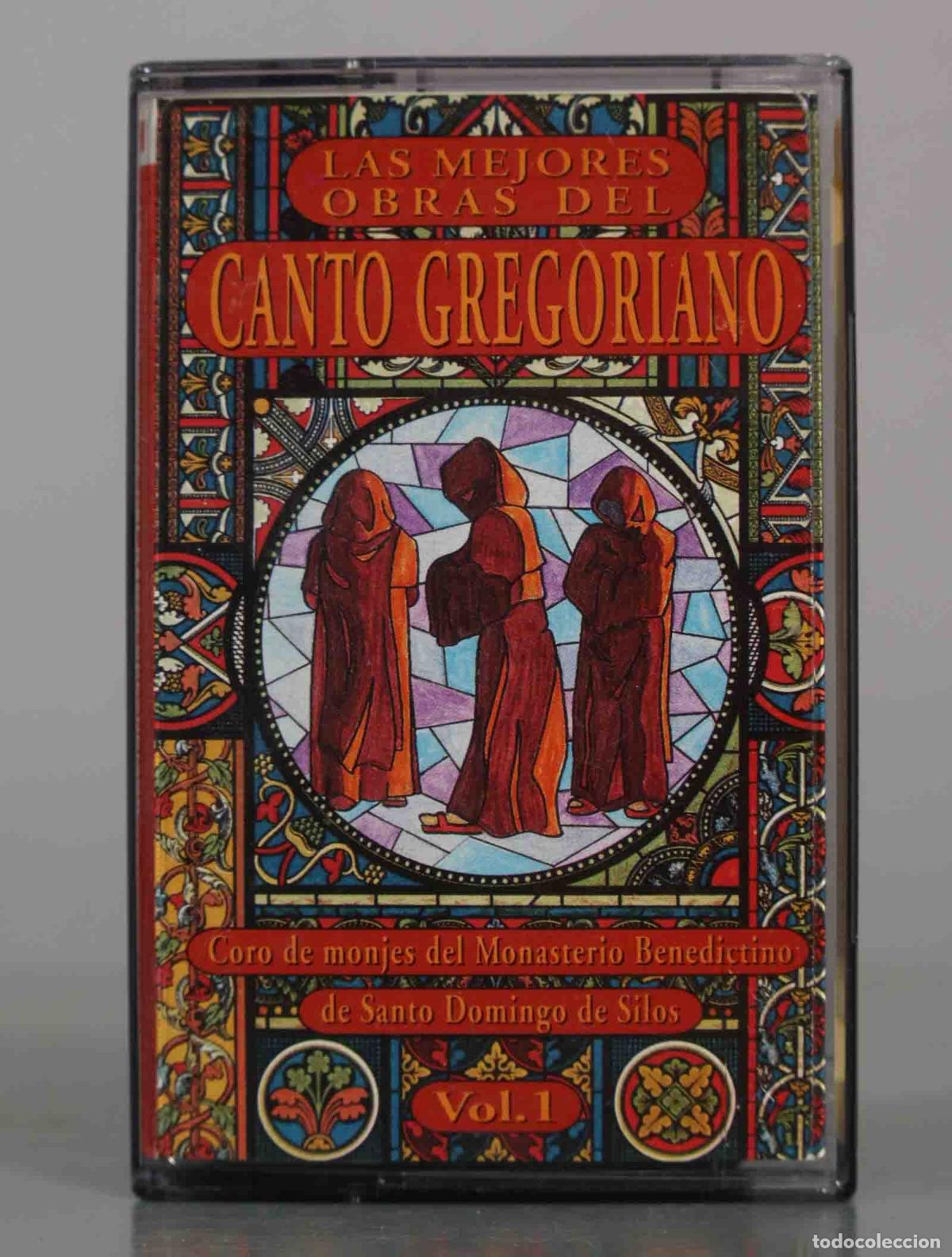 Casetes antiguos: CASSETTE. Las Mejores Obras del Canto Gregoriano - Coro de Monjes del Monasterio Benedictino de San