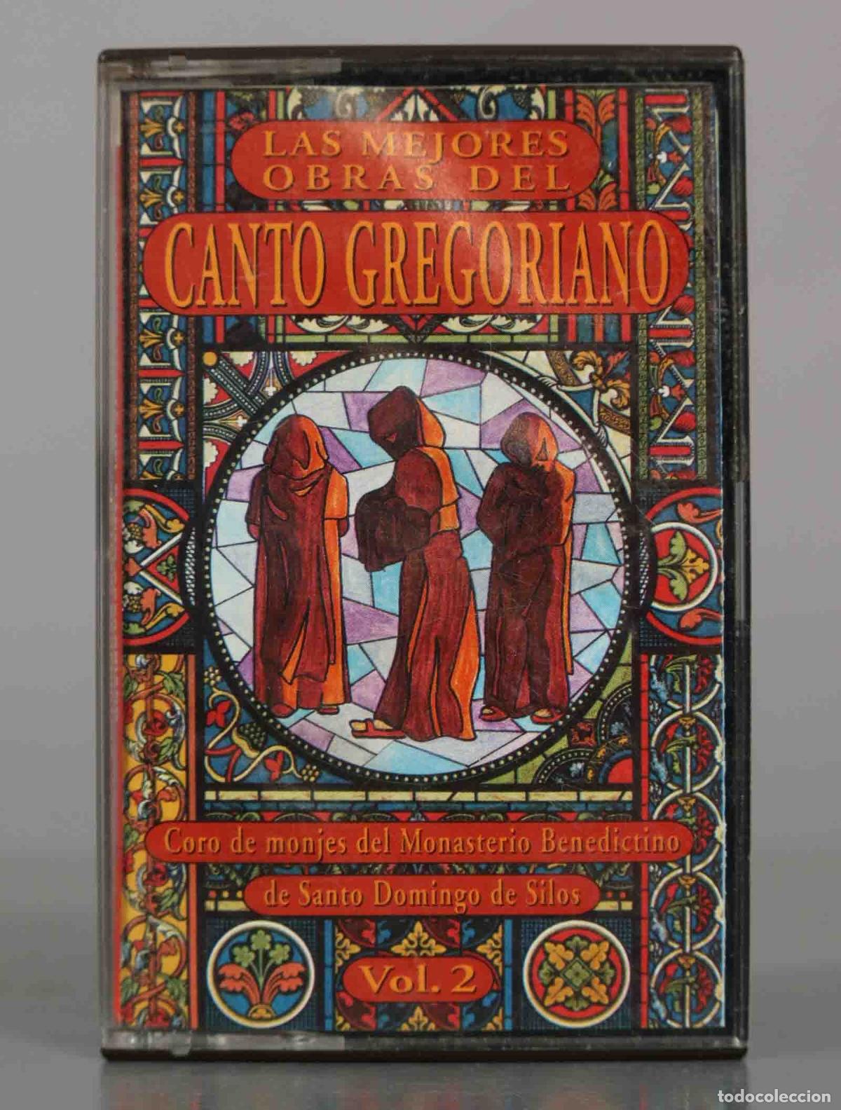 Casetes antiguos: CASSETTE. Las mejores obras del Canto Gregoriano Vol. 2 - Coro de Monjes del Monasterio Benedictino
