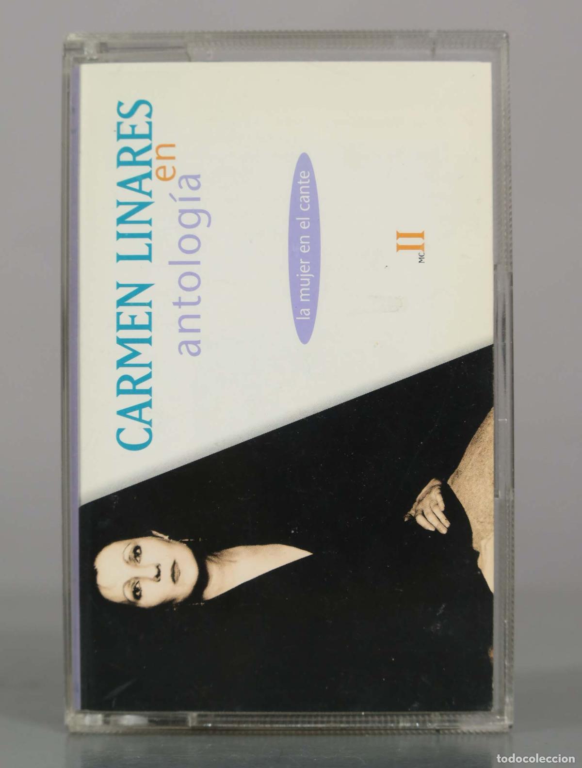 Casetes antiguos: CASSETTE. Antolog&iacute;a de la mujer en el cante Vol. II - Carmen Linares