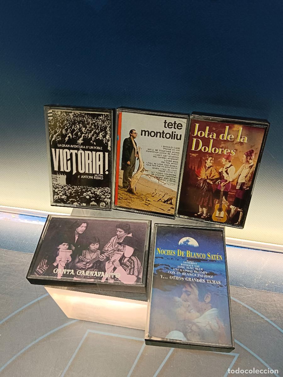 Casetes antiguos: 5 casetes , casete, variados folklore y mas