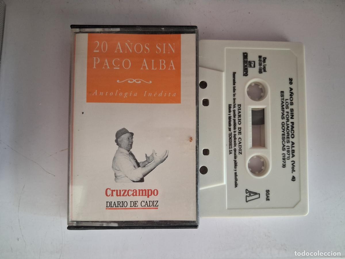 Casetes antiguos: CINTA CASETE CARNAVAL CADIZ 20 A&Ntilde;OS SIN PACO ALBA 4