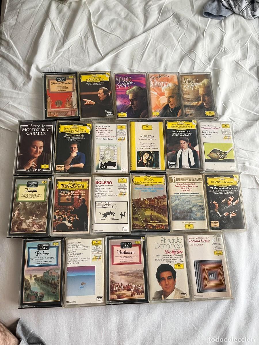 Casetes antiguos: LOTE 22 CINTAS CASSETTE DEUTSCH GRAMMOPHON - KREATEN