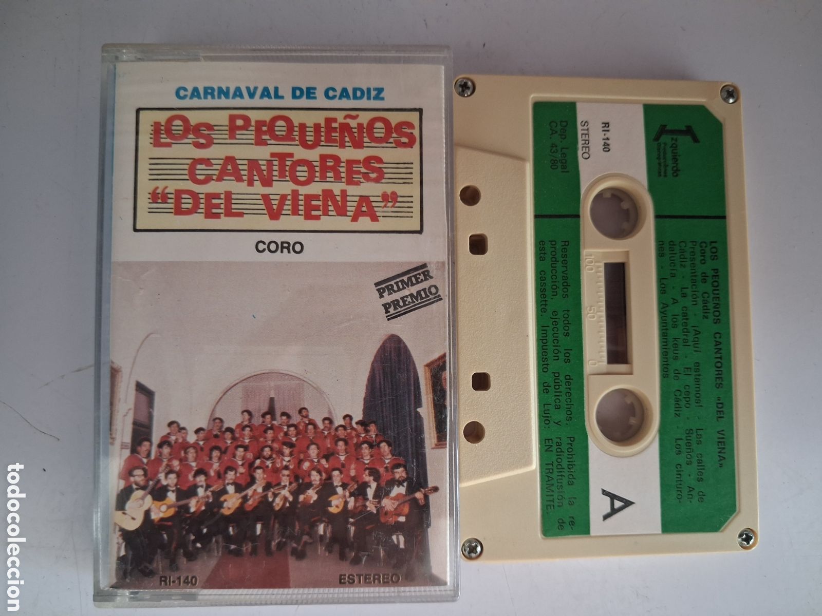 Casetes antiguos: CINTA CASETE CARNAVAL CADIZ - CORO LOS PEQUE&Ntilde;OS CANTORES DEL VIENA