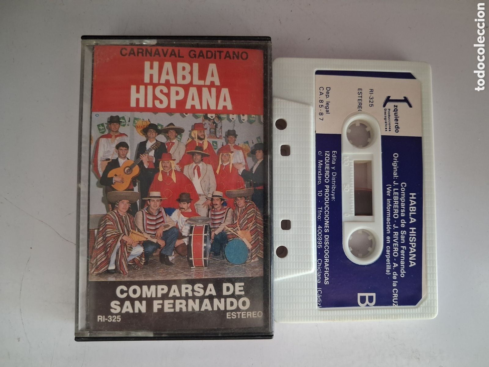 Casetes antiguos: CINTA CASETE CARNAVAL CADIZ - COMPARSA SAN FERNANDO HABLA HISPANA