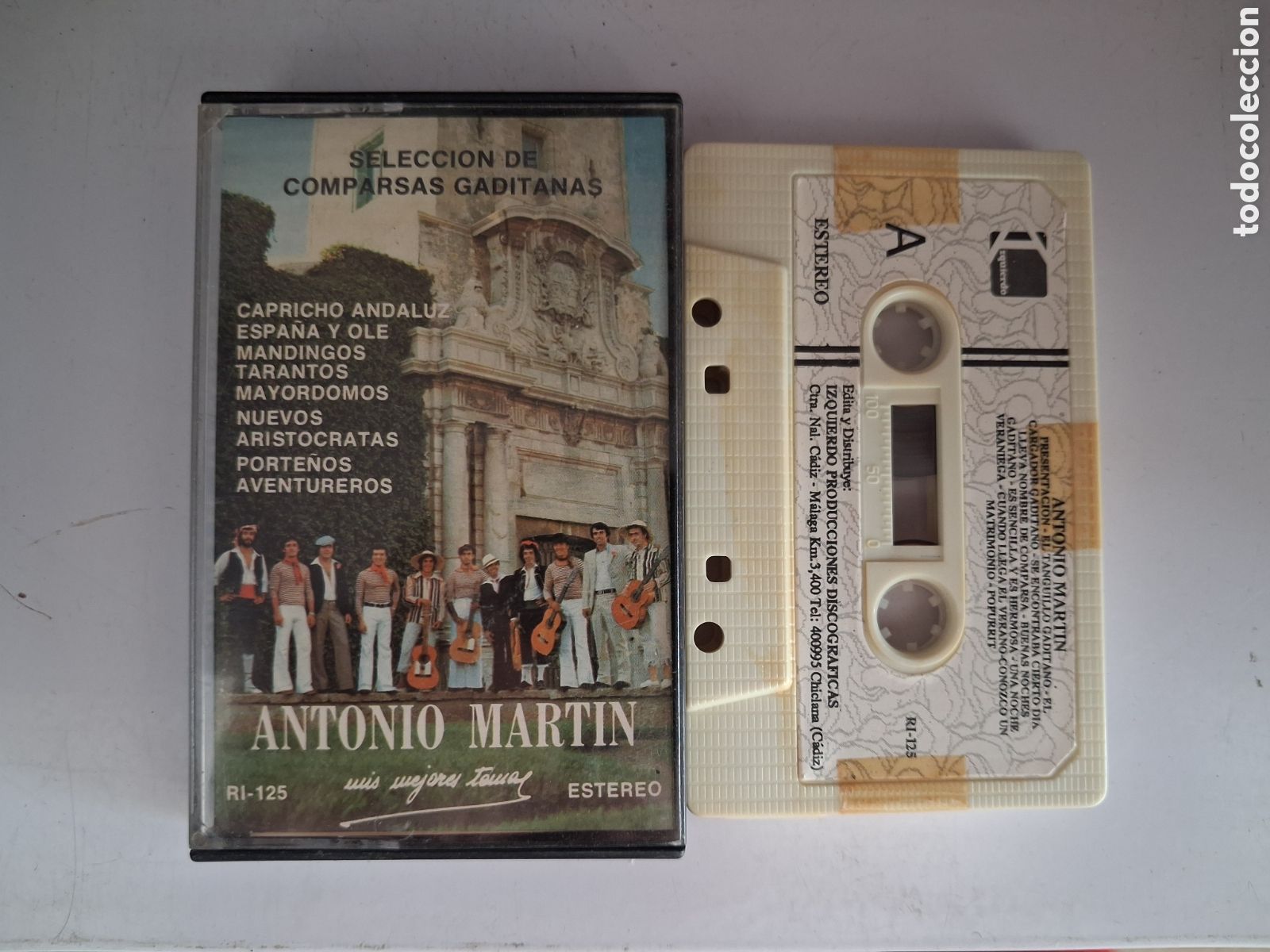 Casetes antiguos: CINTA CASETE CARNAVAL ANTONIO MARTIN