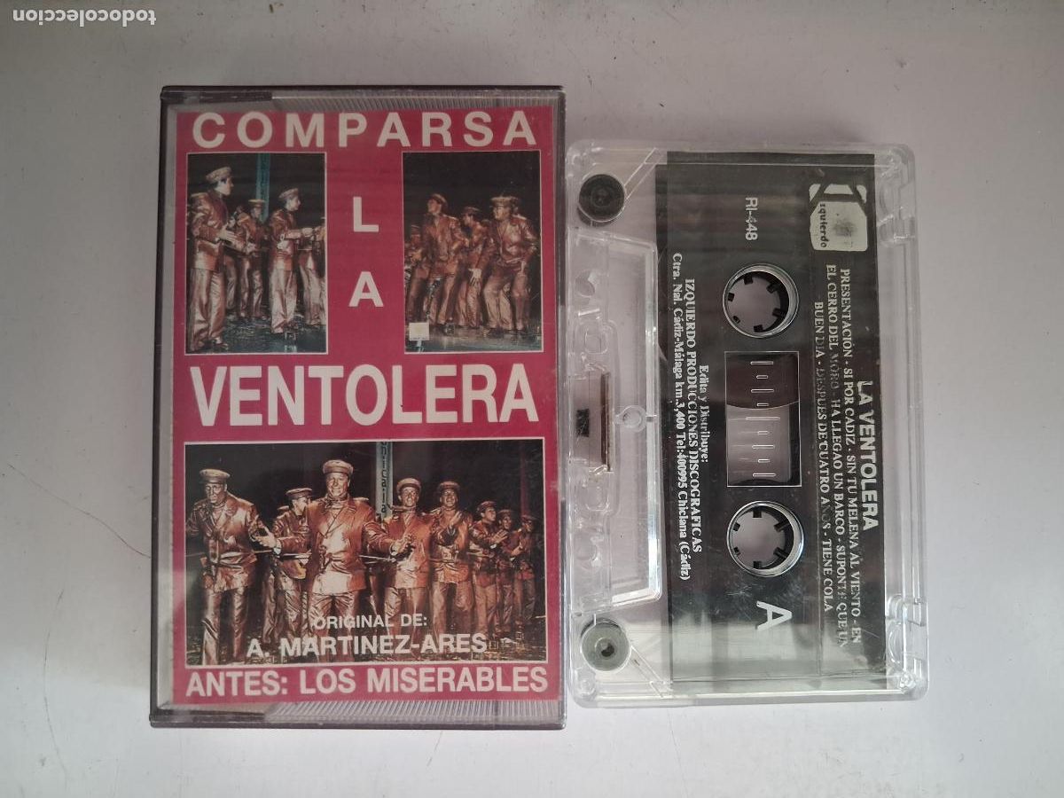 Casetes antiguos: CINTA CASETE CARNAVAL CADIZ LA VENTOLERA