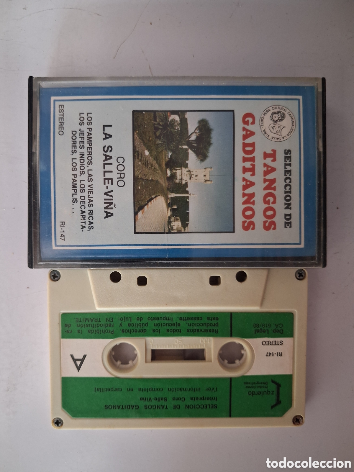 Casetes antiguos: CINTA CASETE CARNAVAL SELECCION TANGOS GADITANOS