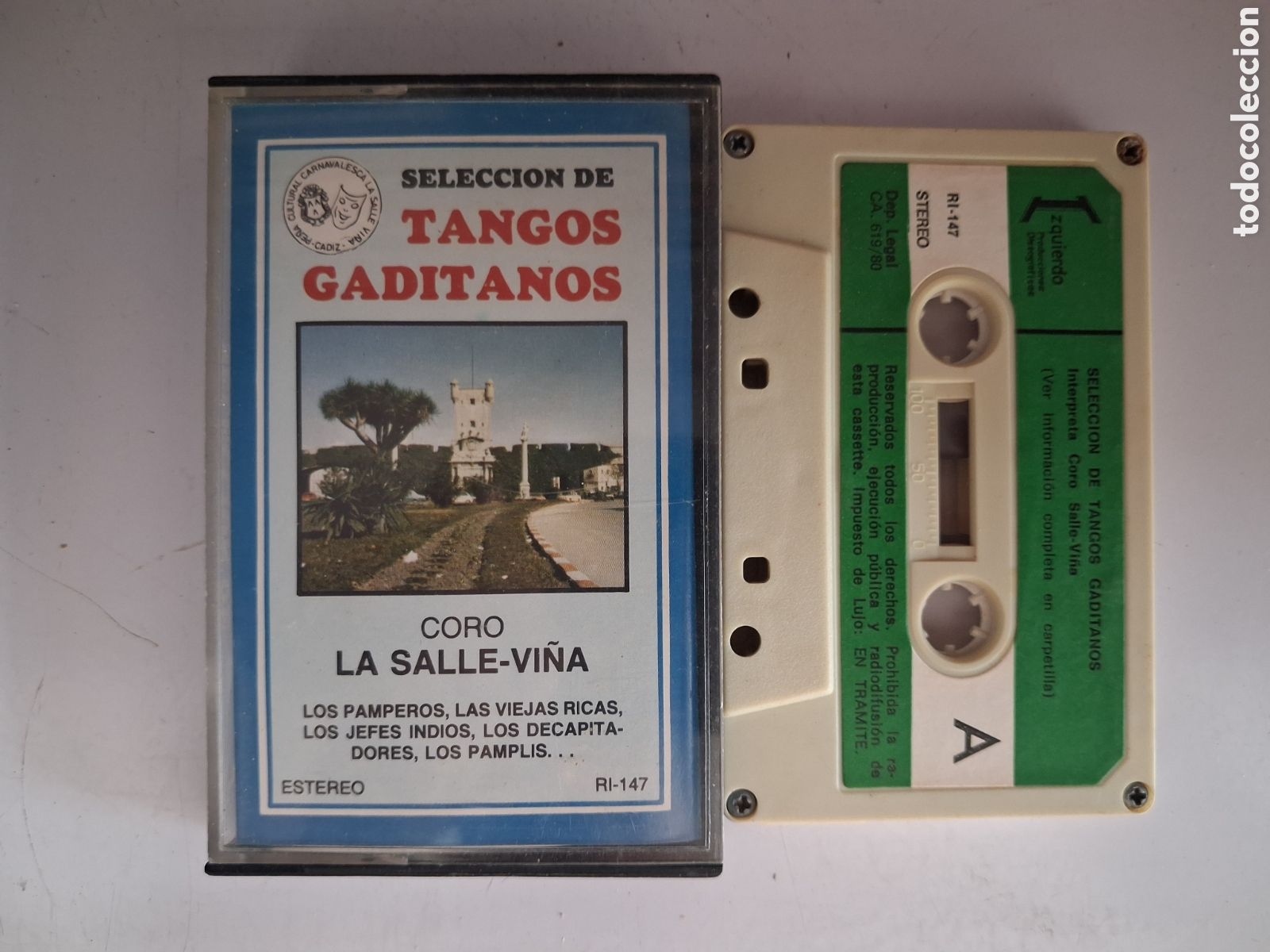 Casetes antiguos: CINTA CASETE CARNAVAL SELECCION TANGOS GADITANOS