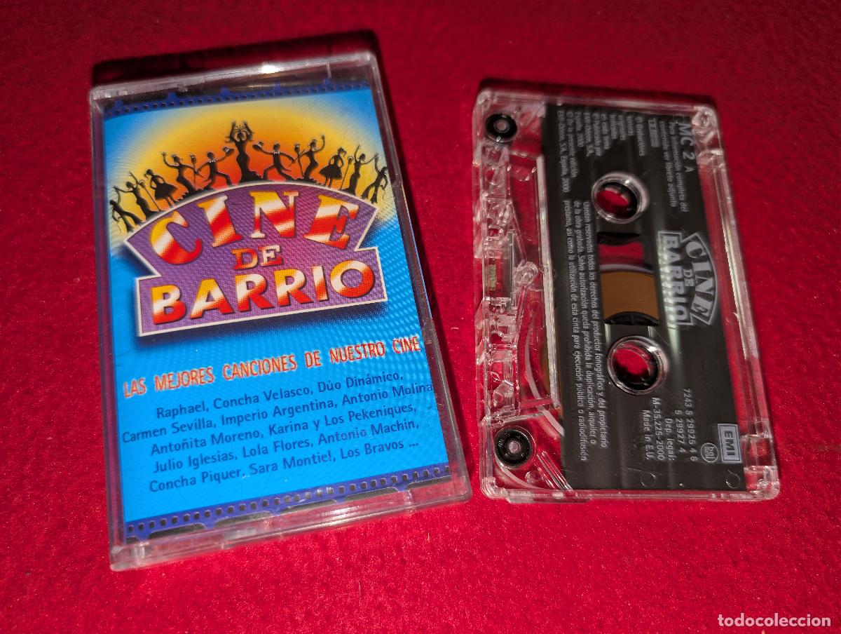 Casetes antiguos: CINE DE BARRIO tv RAPHAEL+BRAVOS+DUO DINAMICO+PEKENIKES++ K7 CASSETTE 2000 vol.2