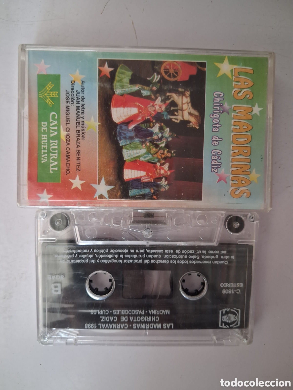 Casetes antiguos: CINTA CASETE CARNAVAL CHIRIGOTA LAS MADRINAS
