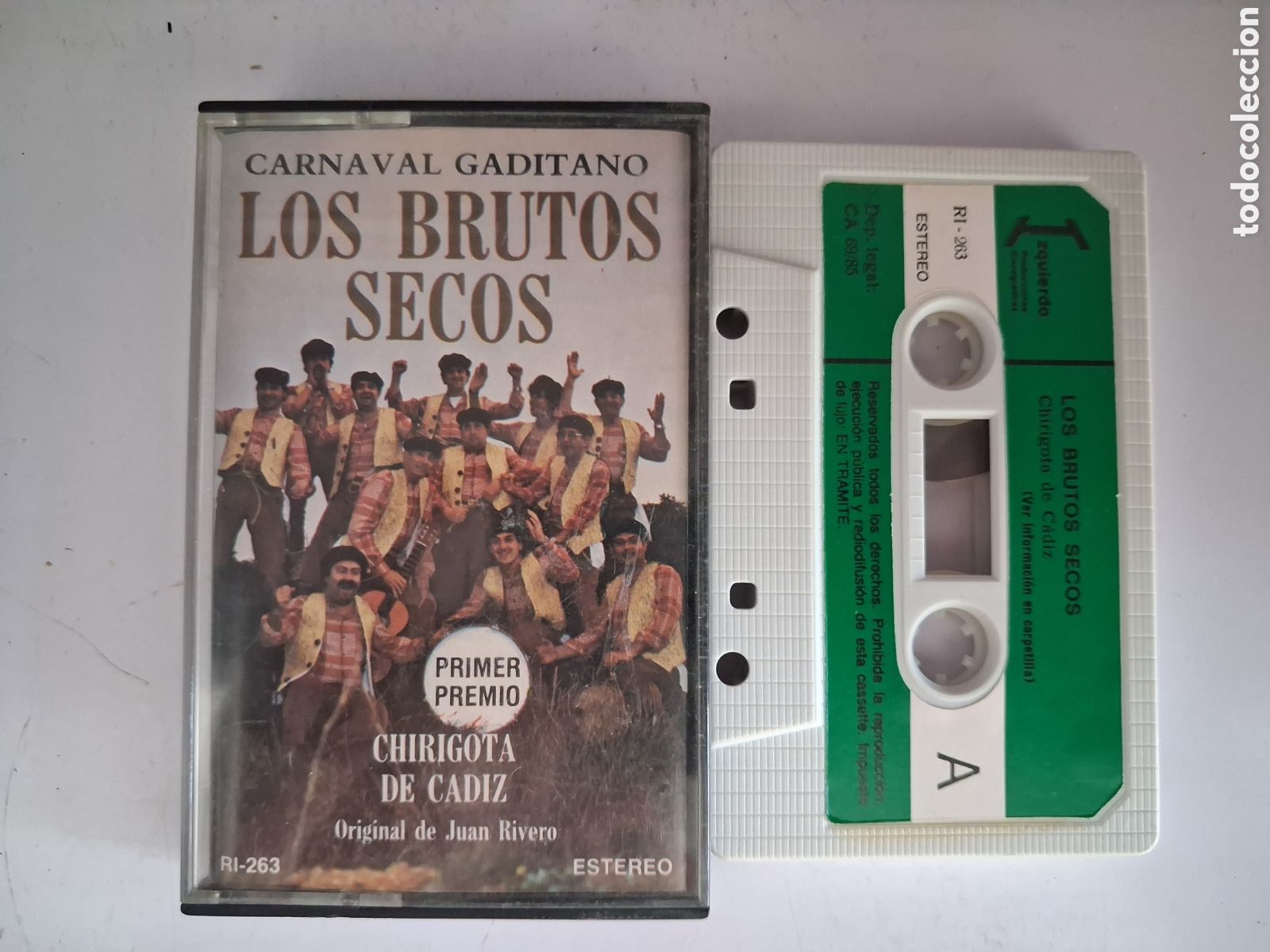 Casetes antiguos: CINTA CASETE CARNAVAL CHIRIGOTA LOS BRUTOS SECOS