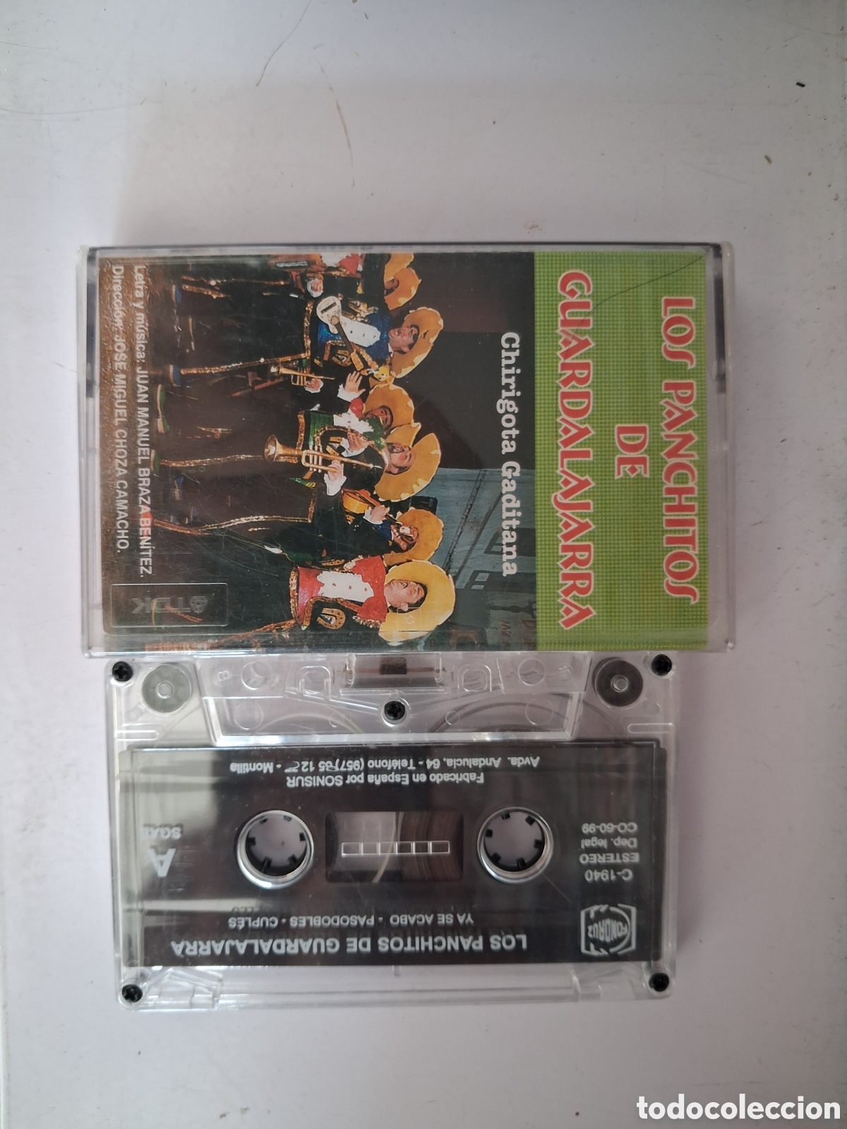 Casetes antiguos: CINTA CASETE CARNAVAL CHIRIGOTA LOS PANCHITOS DE GUARDALAJARRA