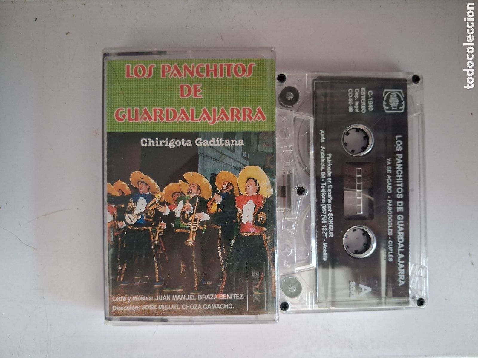 Casetes antiguos: CINTA CASETE CARNAVAL CHIRIGOTA LOS PANCHITOS DE GUARDALAJARRA
