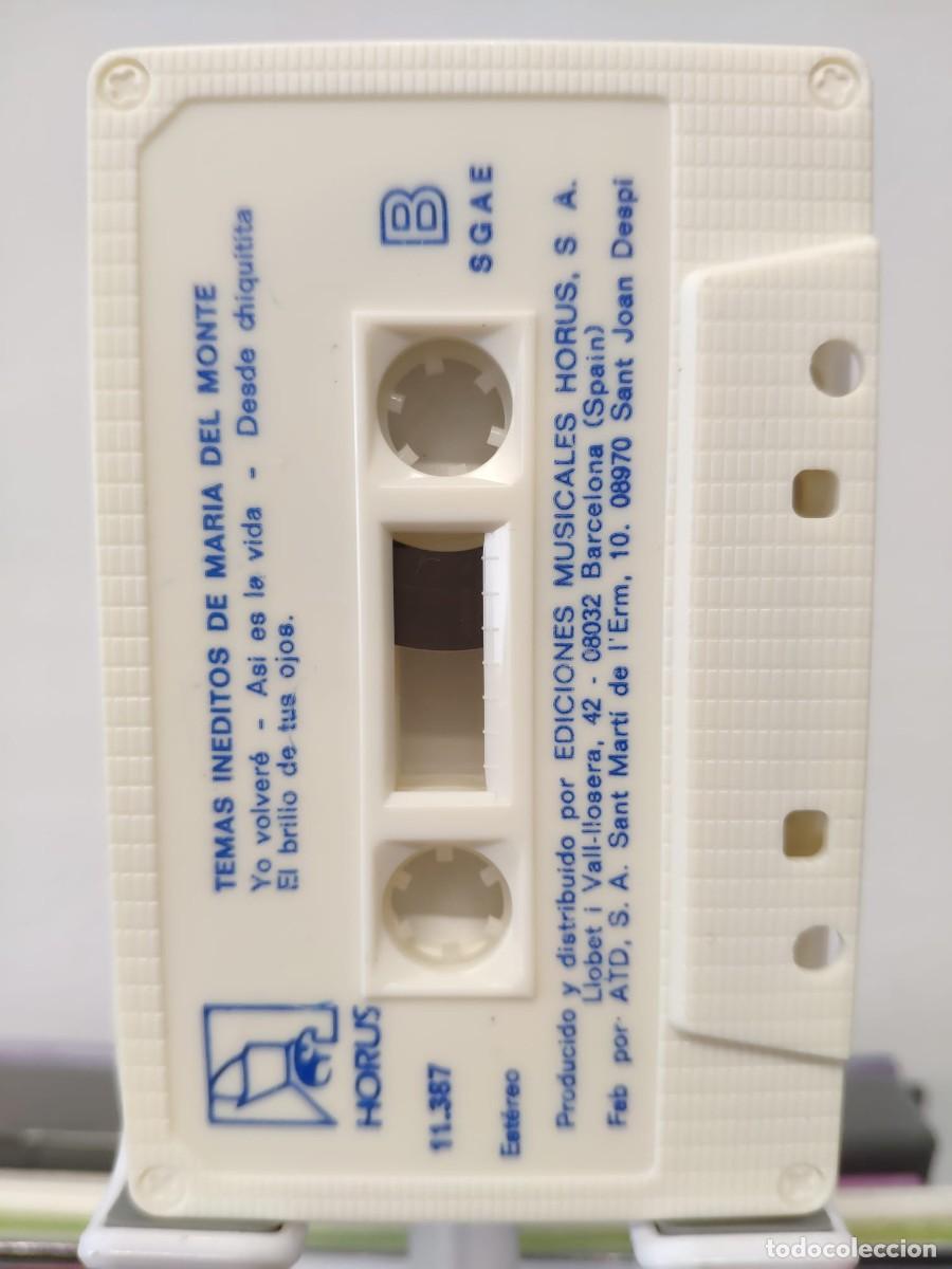 Casetes antiguos: Mar&iacute;a del Monte - Temas In&eacute;ditos (Cassette) 2 - Foto 2
