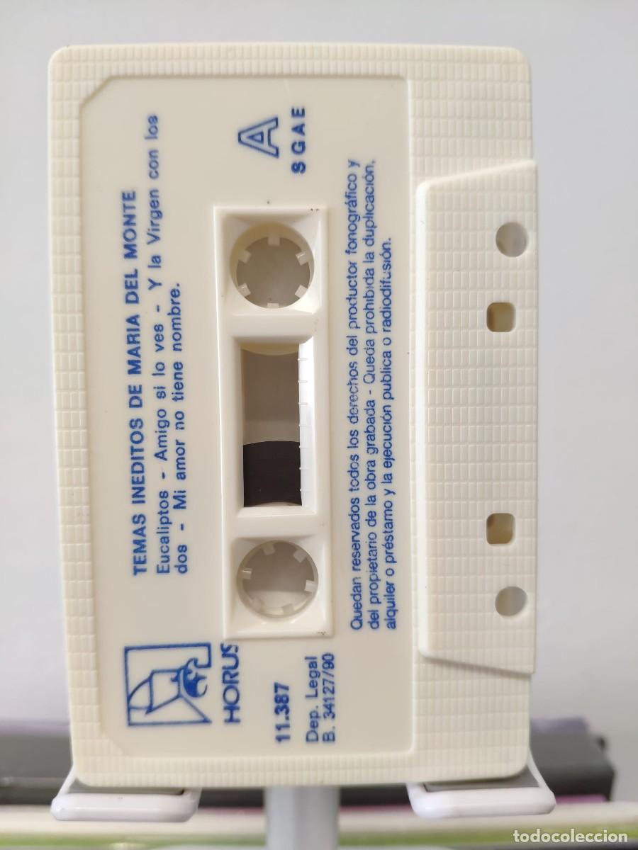 Casetes antiguos: Mar&iacute;a del Monte - Temas In&eacute;ditos (Cassette) 4 - Foto 3