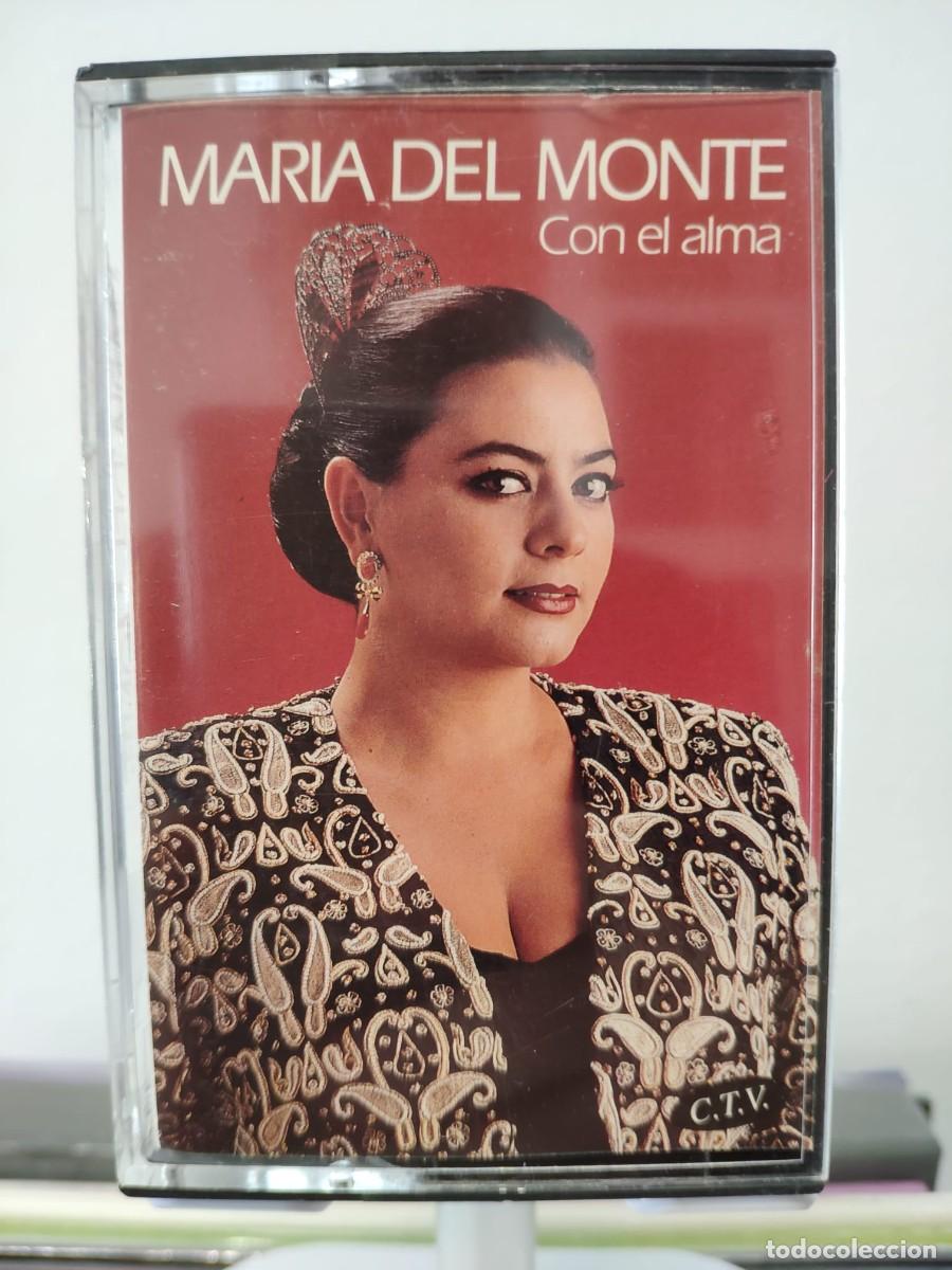 Casetes antiguos: Mar&iacute;a del Monte - Con el Alma (Cassette) - Foto 1