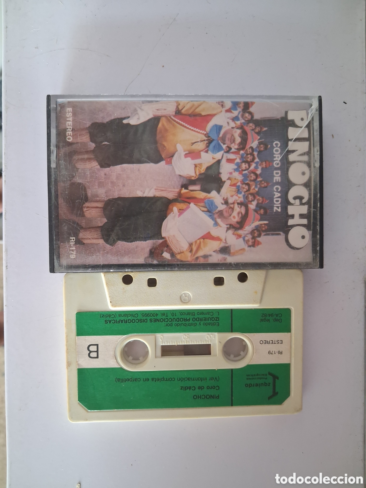 Casetes antiguos: CINTA CASETE CARNAVAL CORO PINOCHO