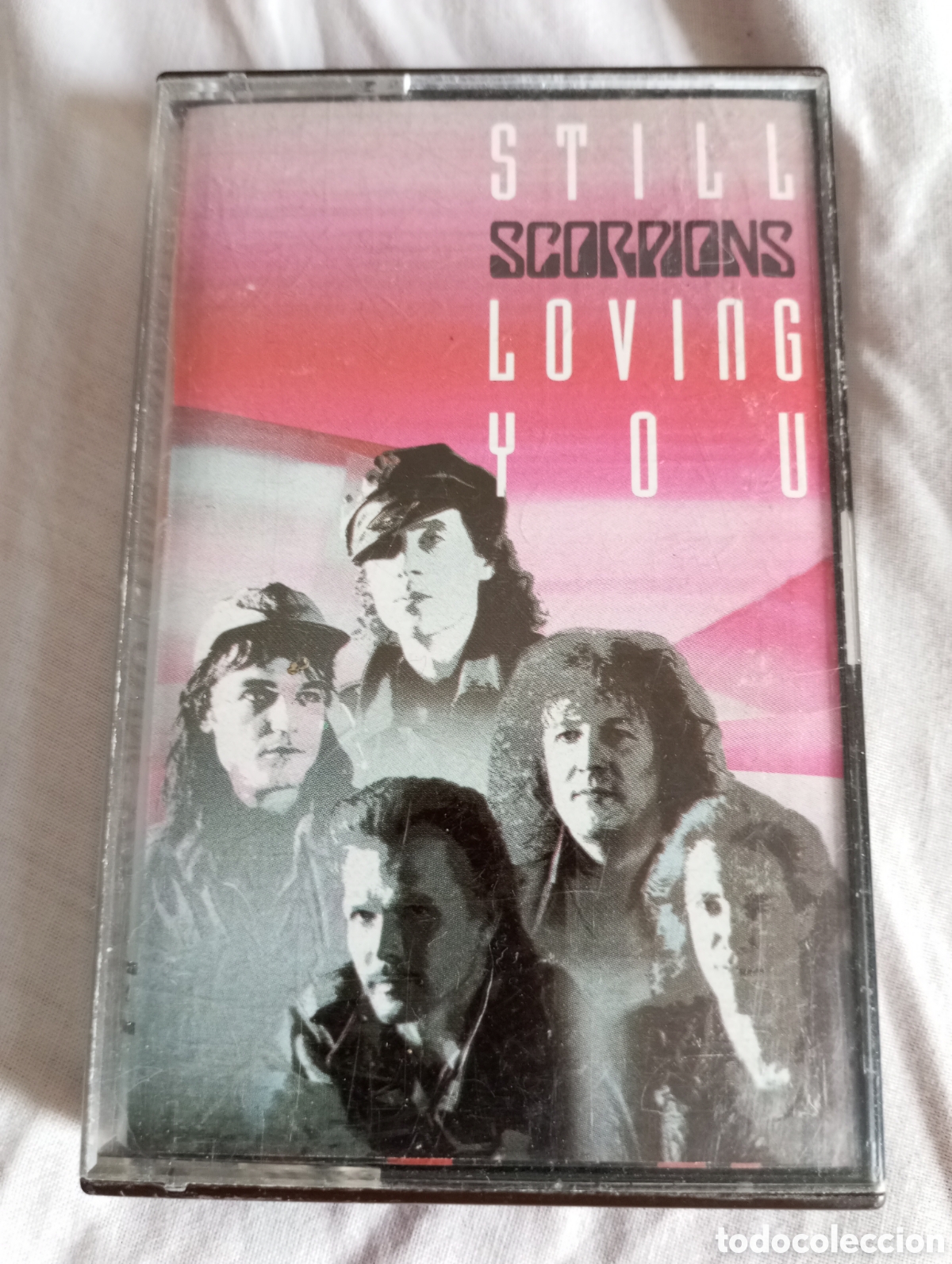Casetes antiguos: Casete Scorpions still loving you 1992