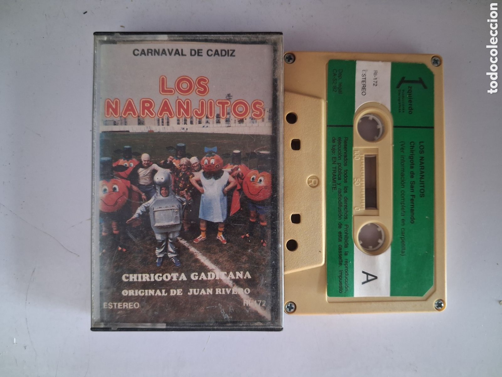 Cassette antiche: CINTA CASETE CARNAVAL CADIZ CHIRIGOTA LOS NARANJITOS